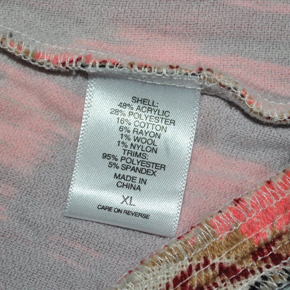 Soho New York & Company Abstract / Aztec Print Blazer. Sz XL - Picture 4 of 14